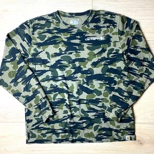 Carhartt camo long sleeve tee